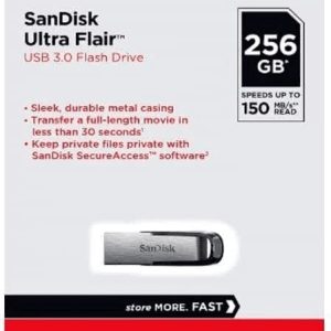 sandisk ultra 256gb usb drive 3.0 flash drive
